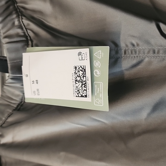 H&M Grey Green Cargo Pants SZ16 - Picture 2 of 7